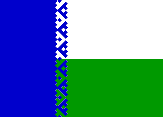 The flag of Nenetsia