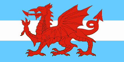 The flag of New Wales
