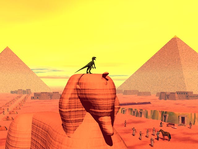 Sebek on the Faceless Sphinx