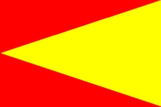 The flag of the Mughal Empire