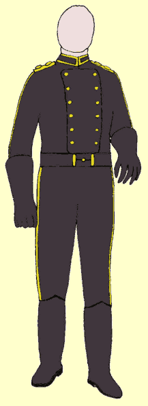 The uniform of the Kaisers Guard