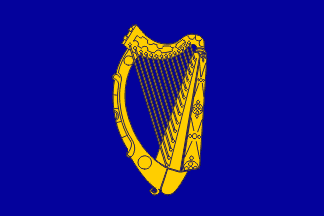 The flag of the Kingdom of Ireland