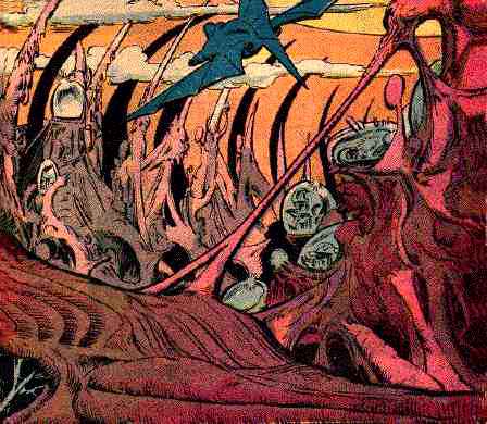 The soulsinger carcass; from Uncanny X-Men #162