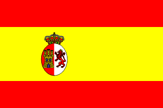 The flag of Spain