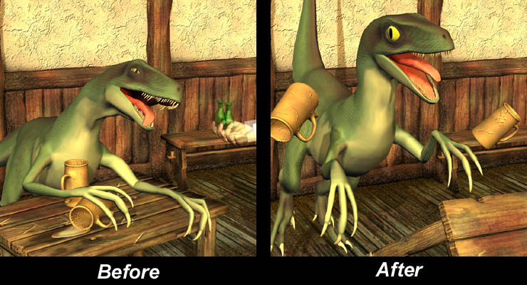 The Emergency Velociraptor Sobering-Up Kit