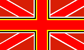 The flag of the Anglo-Danish Empire