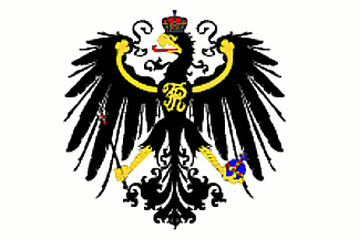The flag of the Kingdom of Prussia