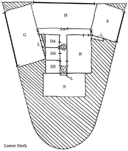 Angel Class; Lower Deck